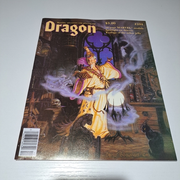 The Dragon Magazine Issue 104 December 1985 vintage D&D - Picture 1 of 10